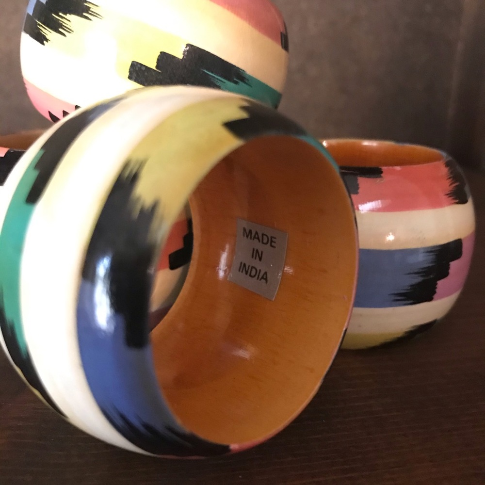 Colorful Napkin Rings!! - Picture 2 of 2